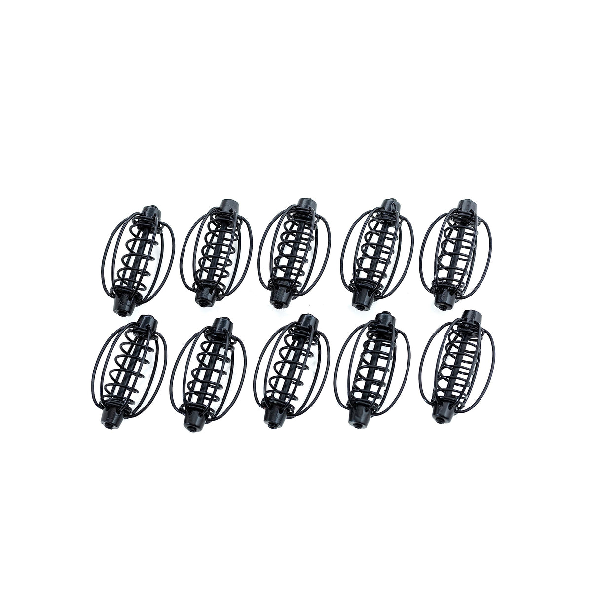 OFXDD Carp Feeder 10 Pcs – Pumpkin Cage, 20 g