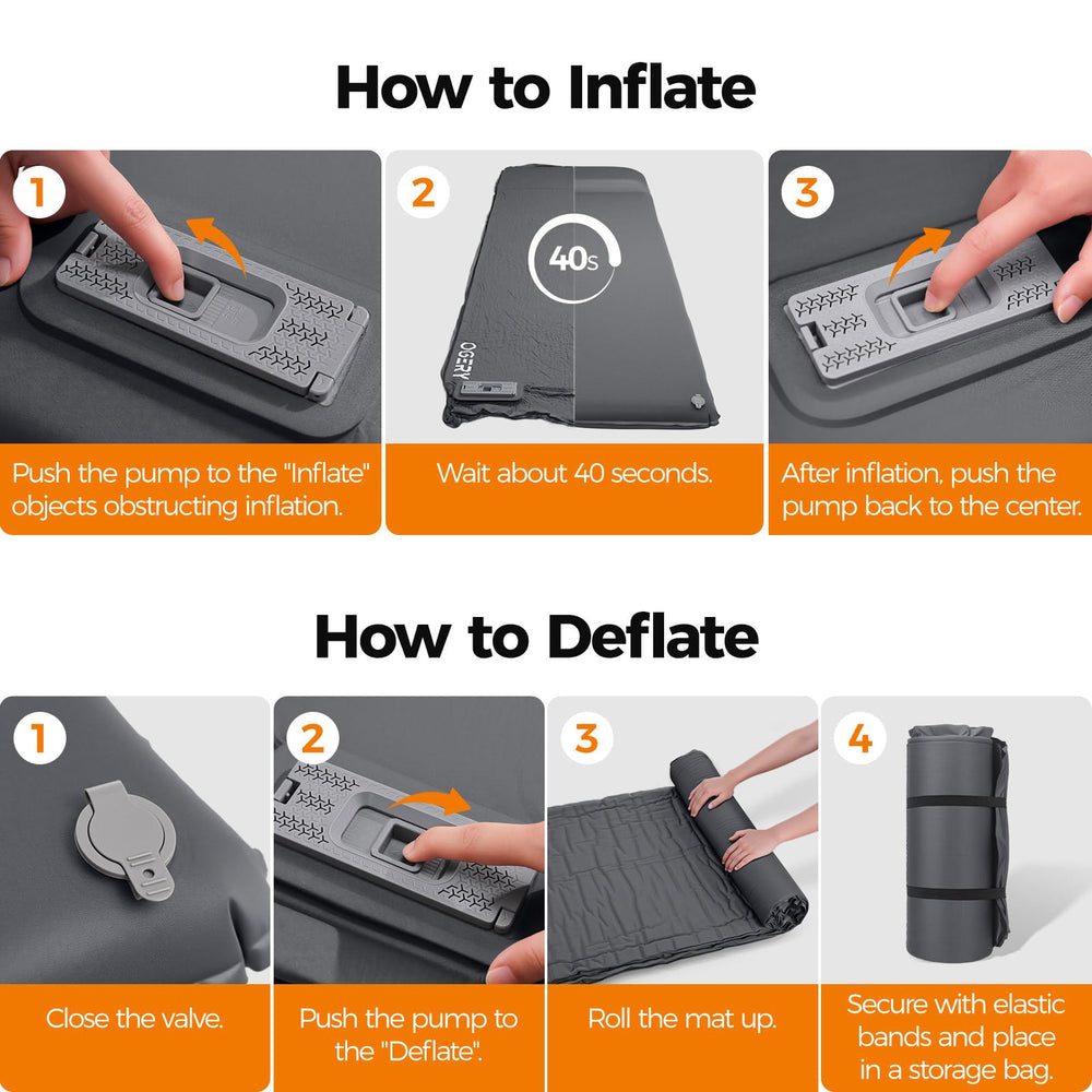 OGERY compact fold stores easily in a trunk or closet.