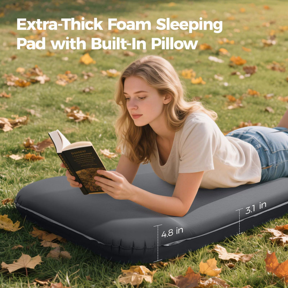 OGERY roomy 76-77 by 26-38 inches fits tall sleepers well.