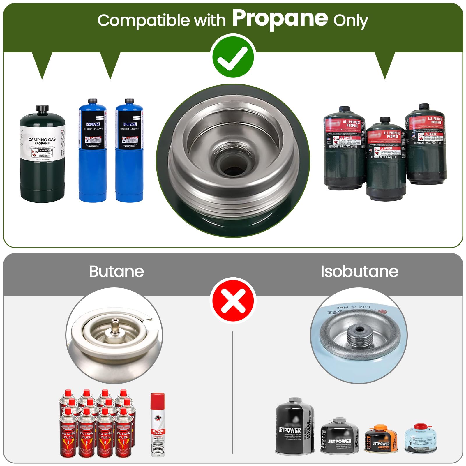 OGERY stove portable tailgating setup ready for camping and events