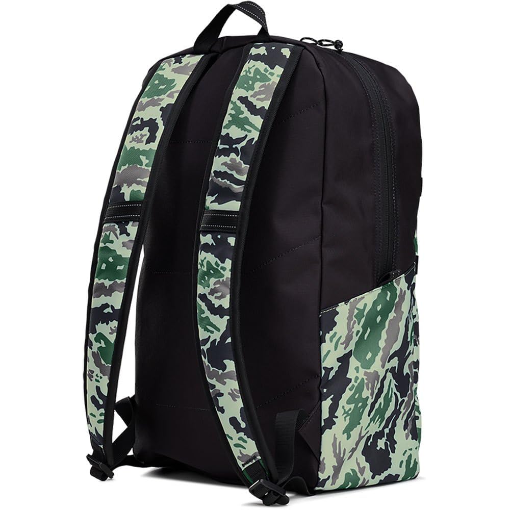 OGIO AL LITE CONVOY BKPK CAMO reflective detailing improves visibility in low light.