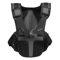 OGIO Atlas 3L hydration pack back view showing ergonomic support and breathable back panel