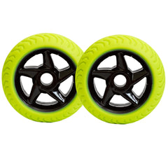 OGIO RIG 9800 Pro replacement wheels - front view, boost travel ease and bag mobility