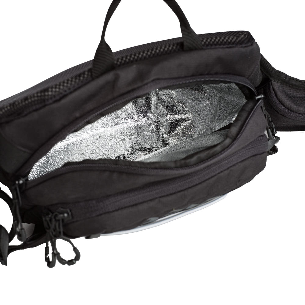 OGIO Ripper lumbar side pockets for small items on the go.