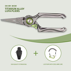 Split ring plier tip for easy ring opening
