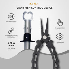 Split ring removal tool included in the kit