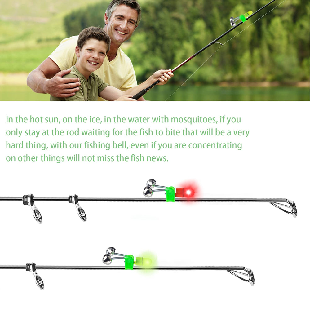 Plastic clip and dual metal bells of OHOH bite alarm
