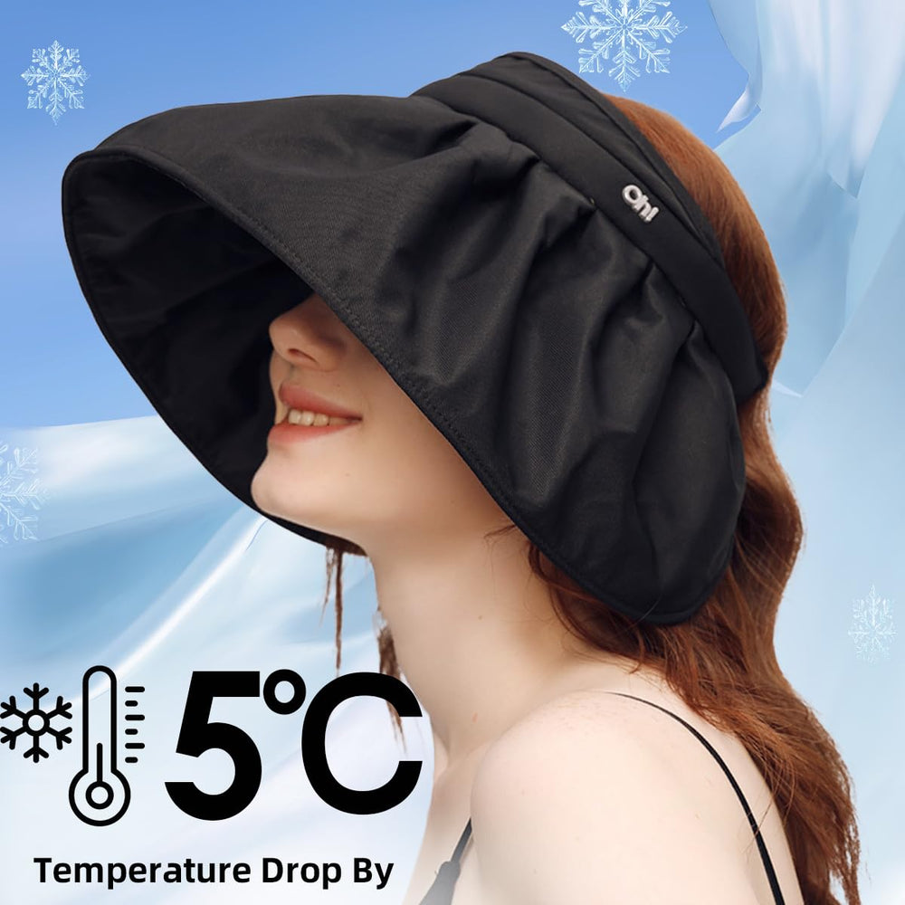 OHGOLF lightweight beach hat ideal for travel and hikes.