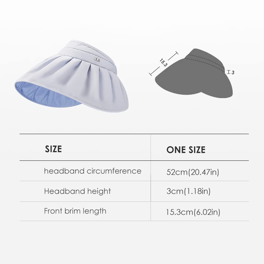 OHGOLF shell-texture brim delivers stylish shade with practical memory wire.