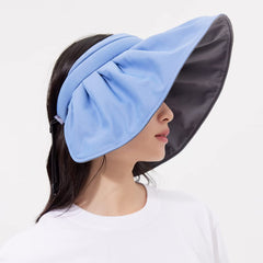 OHGOLF sun hat shell UPF50 wide brim shields face from harsh UV rays.
