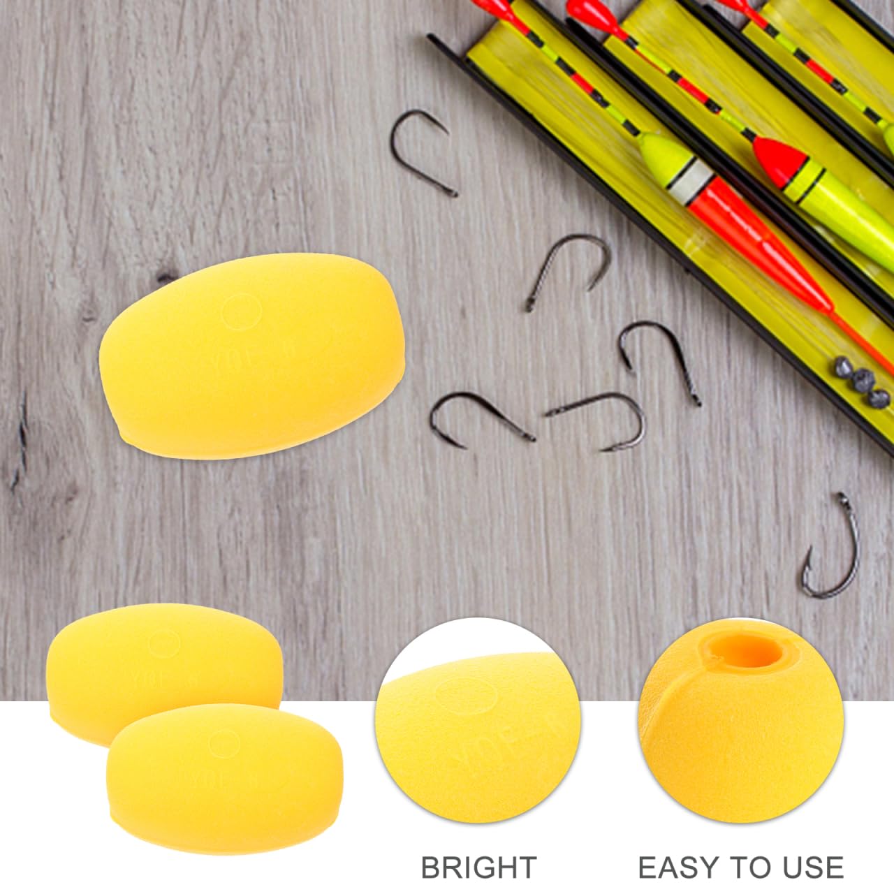 OHPHCALL bait-position marker helps track lure depth and position.