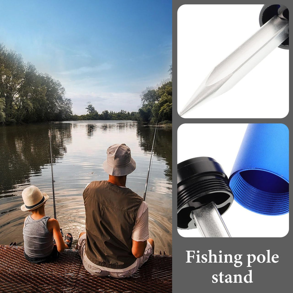 OHPHCALL portable rod holder fits into tackle bags for quick trips.