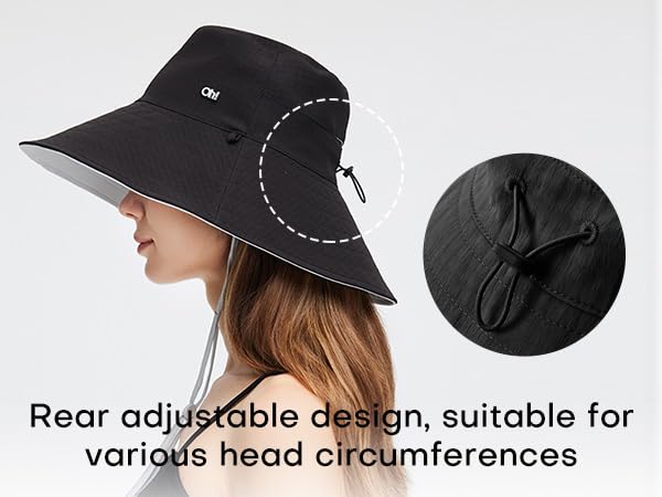 OHRAIN foldable lightweight hat packs compactly for travel and storage.