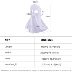 OHRAIN neck gaiter breathable fabric delivers cooling comfort during outdoor activities.