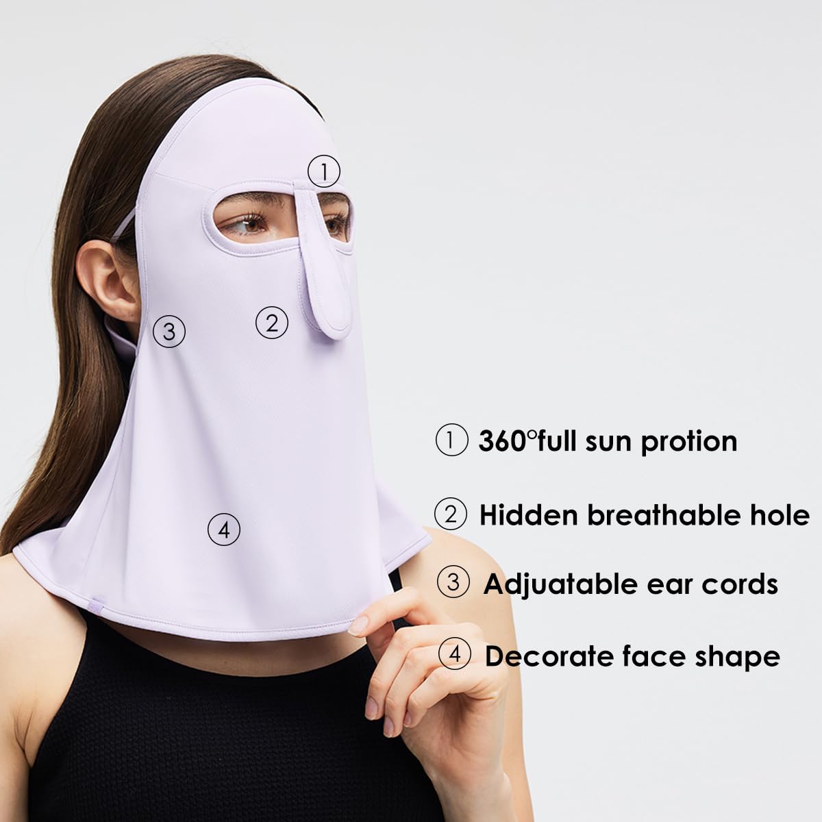 OHRAIN neck gaiter is a versatile multi-use accessory for outdoor activities.