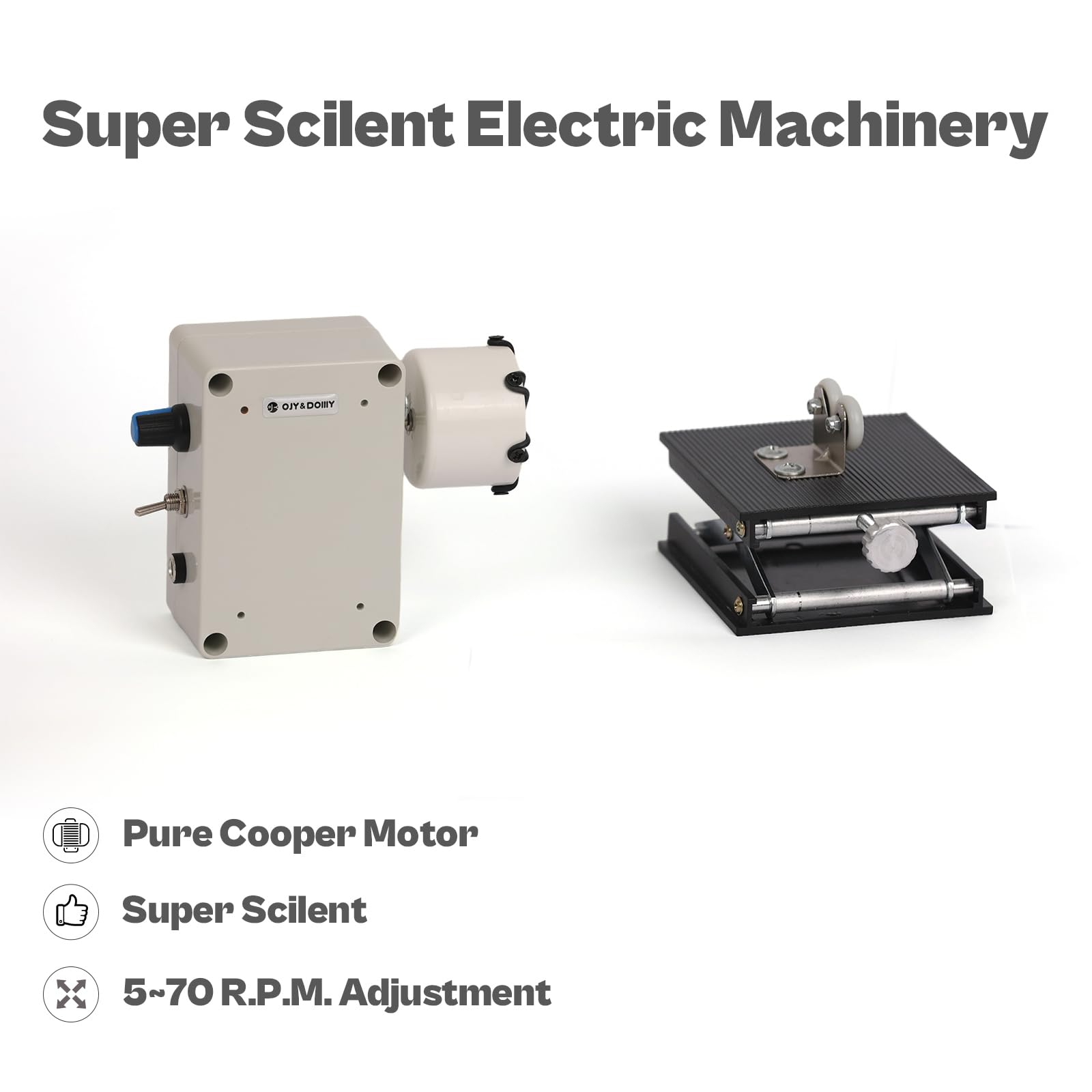 Epoxy drying machine for fishing rods