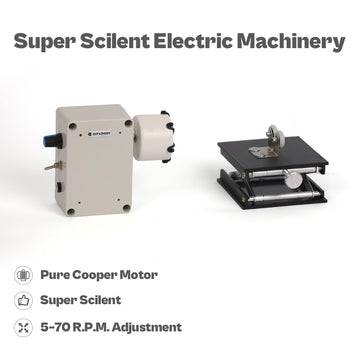 Epoxy drying machine for fishing rods