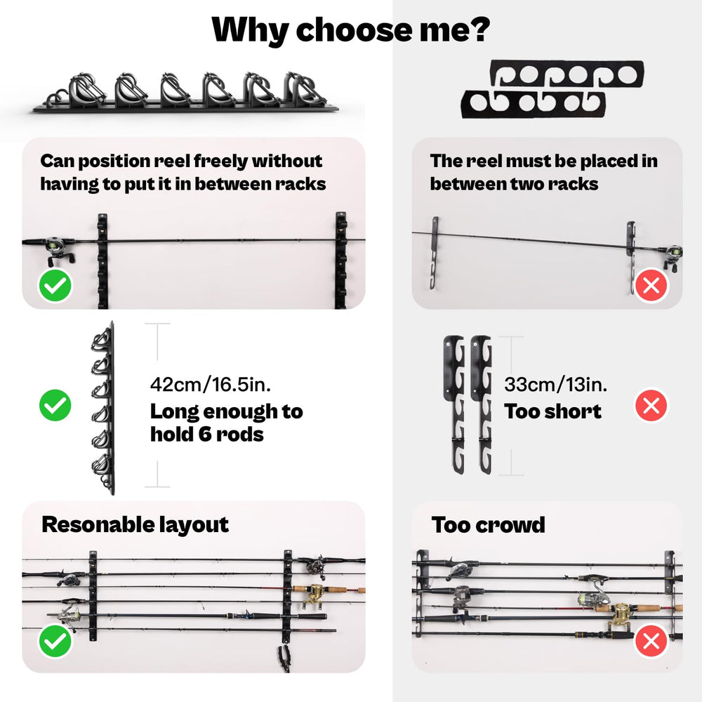 2-in-1 design: wall or ceiling mount option