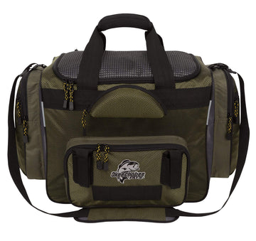 Okeechobee Fats Fisherman Deluxe includes four large utility boxes for organized storage.