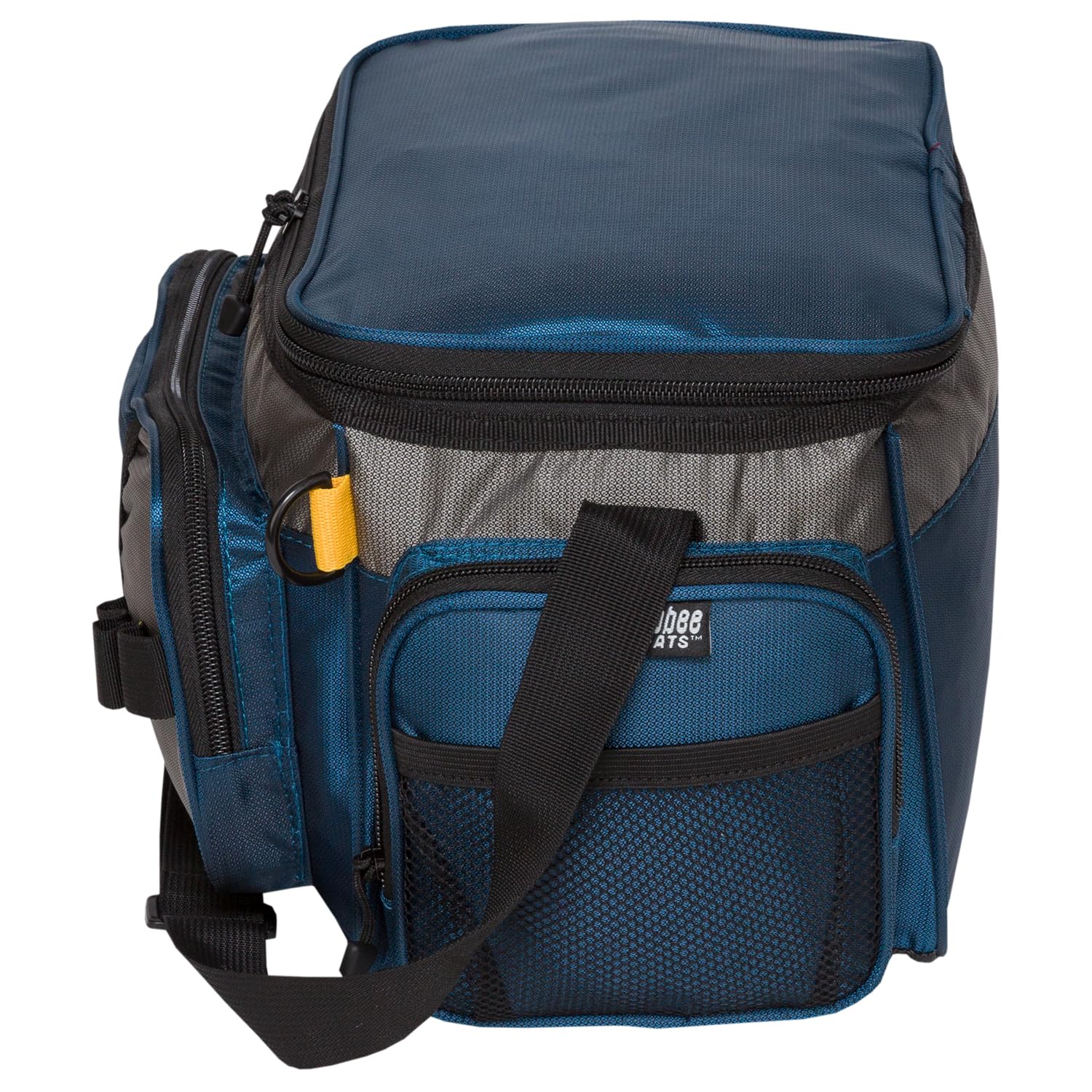 Okeechobee Fats bag features side mesh pocket for breathability