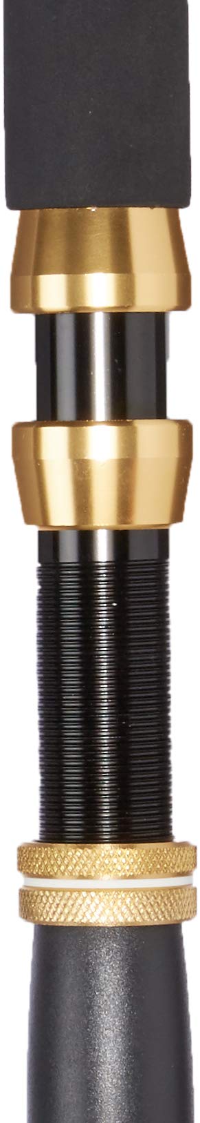 OKIAYA Composit big game rod uses CNC alloys for strength and sensitivity.
