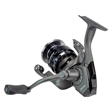 OKUMA Acuador machined aluminum handle provides solid balance and durability.