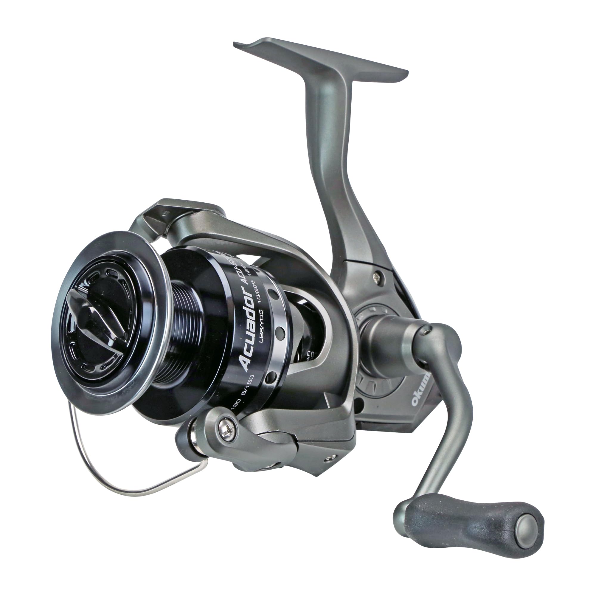 Okuma Acuador rear view highlights rugged frame and reliable anti-reverse.