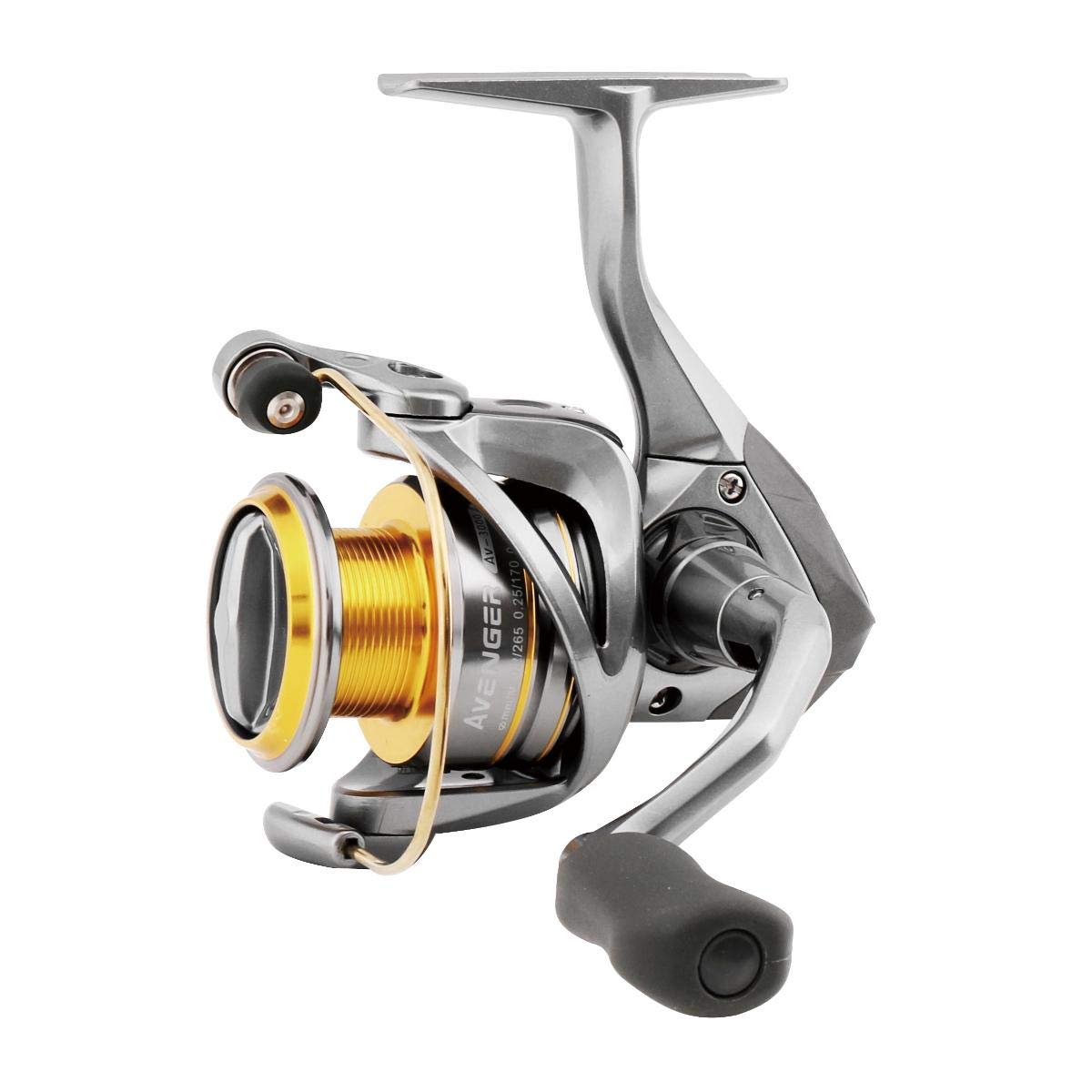 OKUMA Avenger spinning reel with 6BB+1RB offering smooth drag for saltwater fishing.