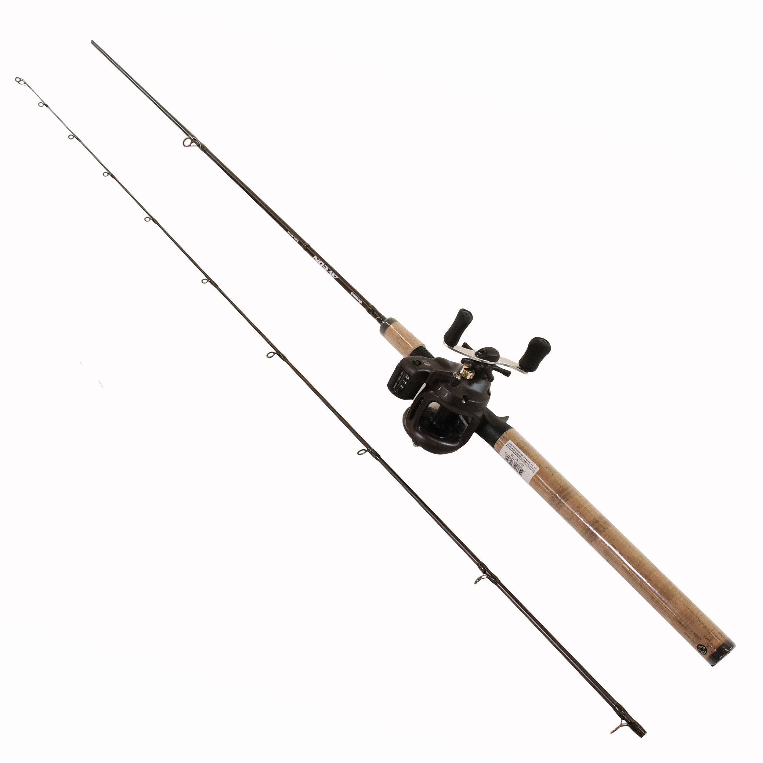 Okuma Aveon AE-C-762L-15D rod and reel combo ready for trolling adventures.