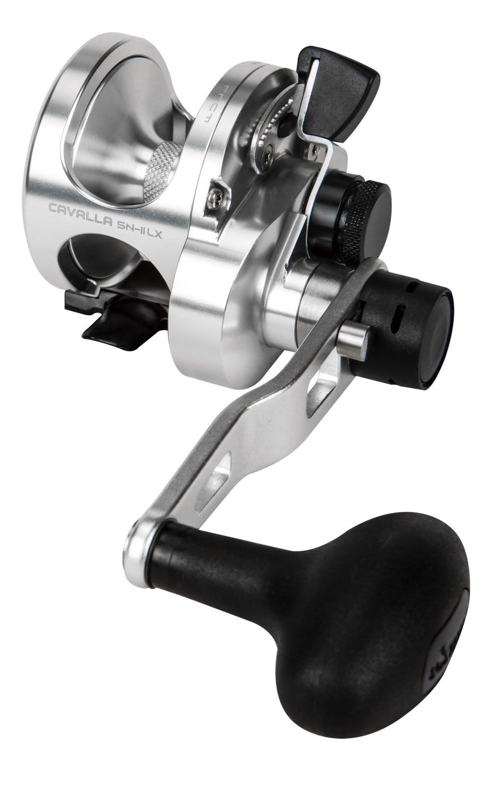 Okuma Cavalla frame and spool highlight durable 6061-T6 aluminum construction.
