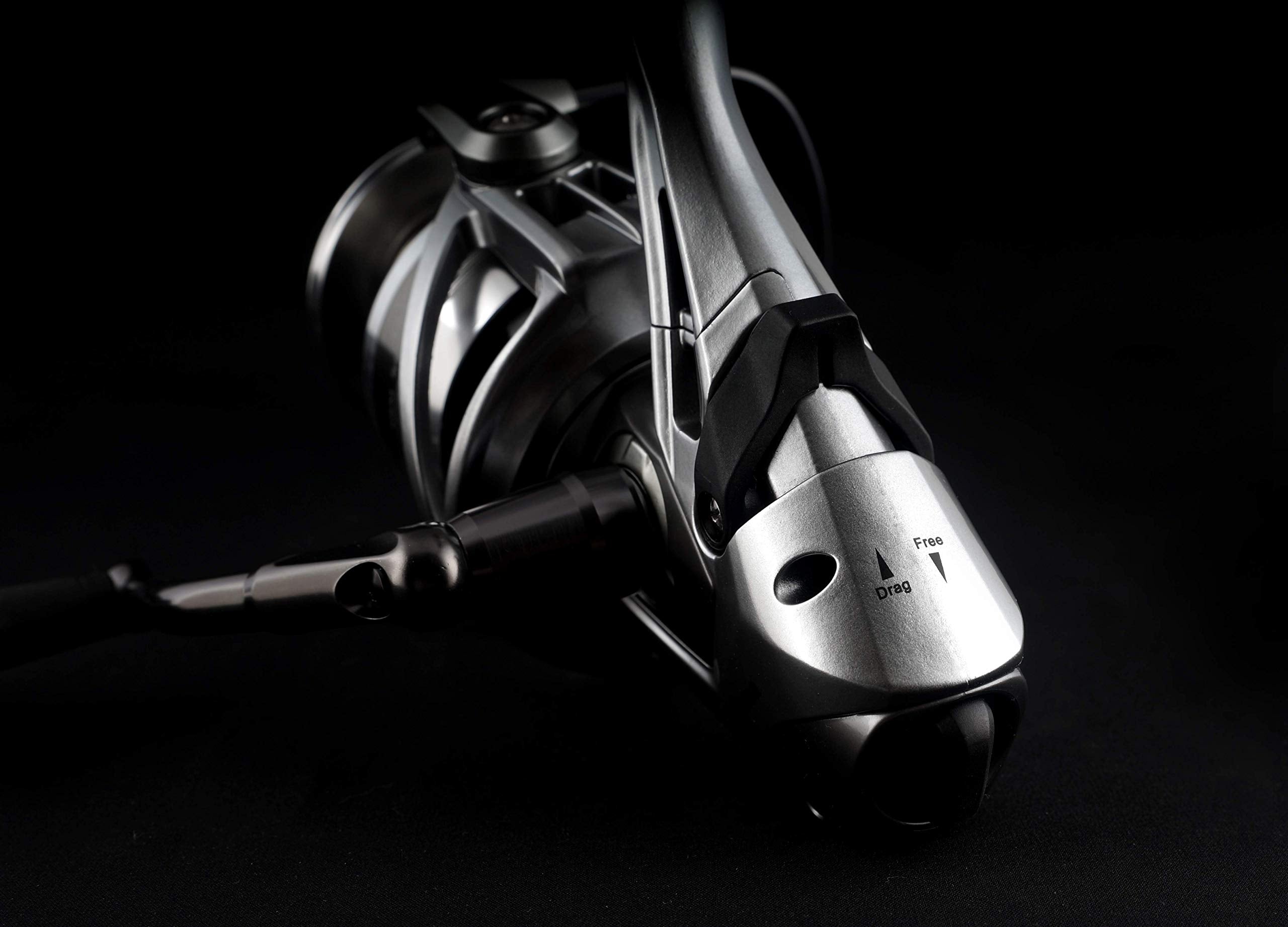 Okuma CDX-55 Coronado reel in action demonstrates smooth retrieve.