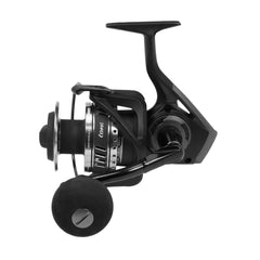 OKUMA Cedros drag system action highlights smooth stopping power for jig fishing.