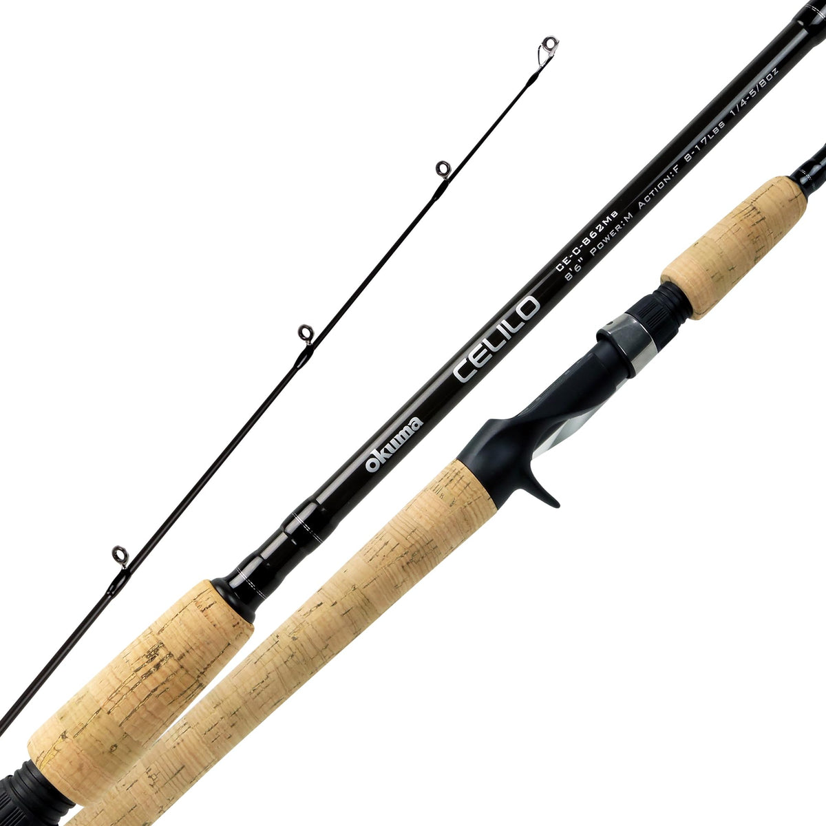 Okuma Celilo salmon rod with sensitive blank for light bites