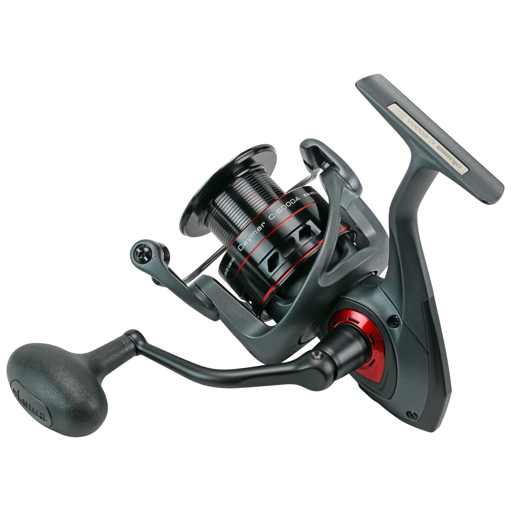 Okuma Ceymar A corrosion-resistant frame withstands salt and spray.