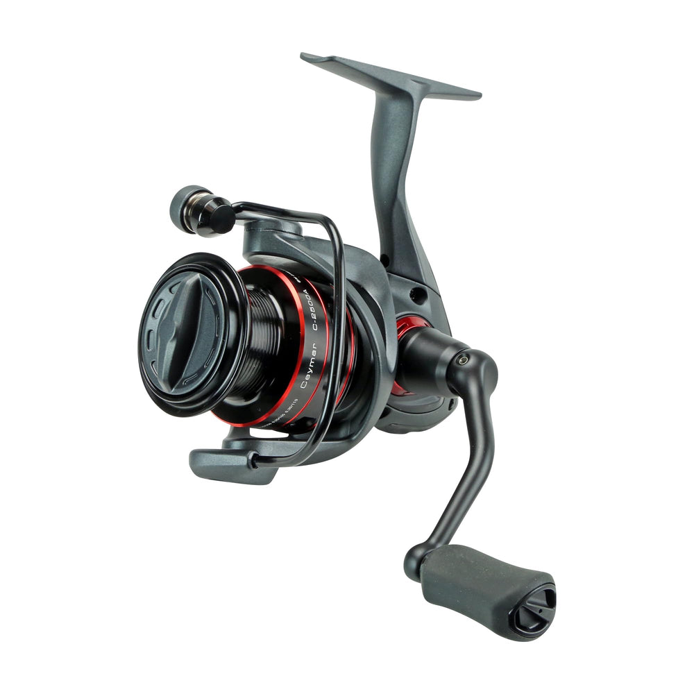 Okuma Ceymar A Series Flite Drive reel front view highlighting smooth casting action