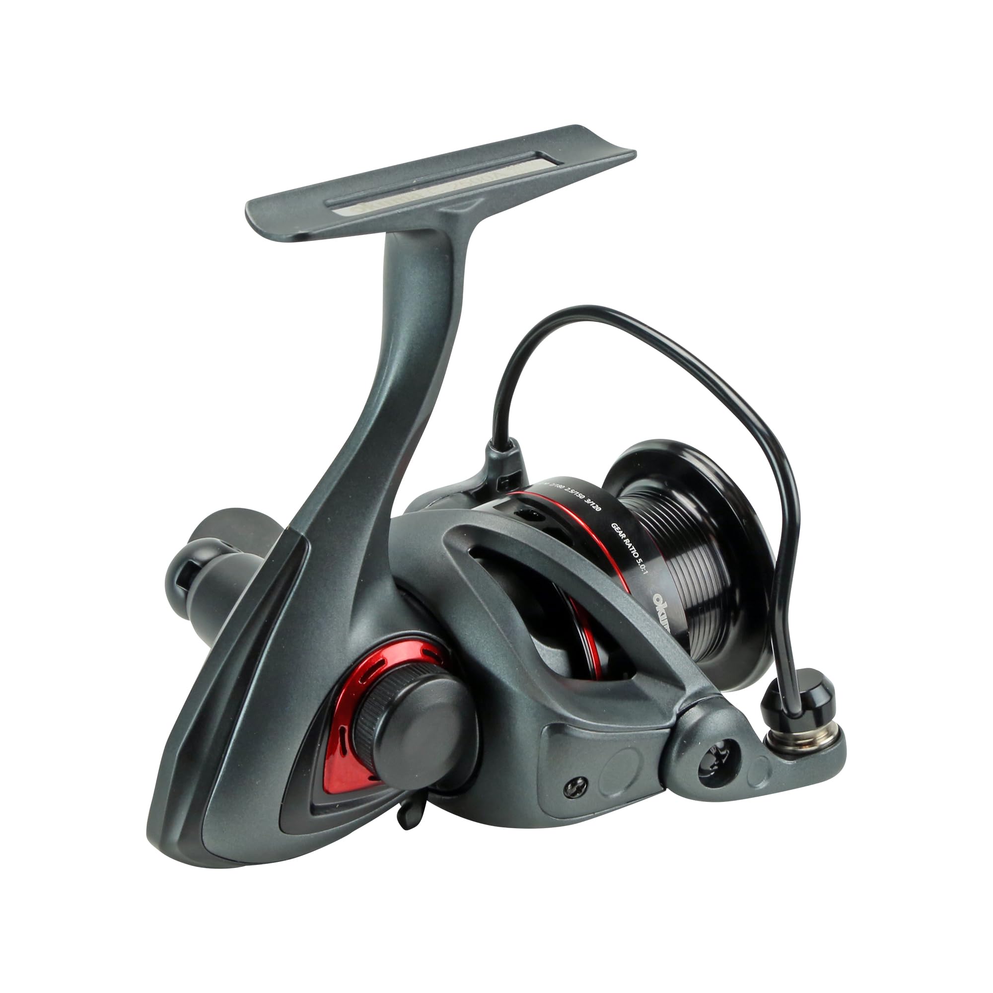 Okuma Ceymar A Series side view showing corrosion-resistant frame and gears