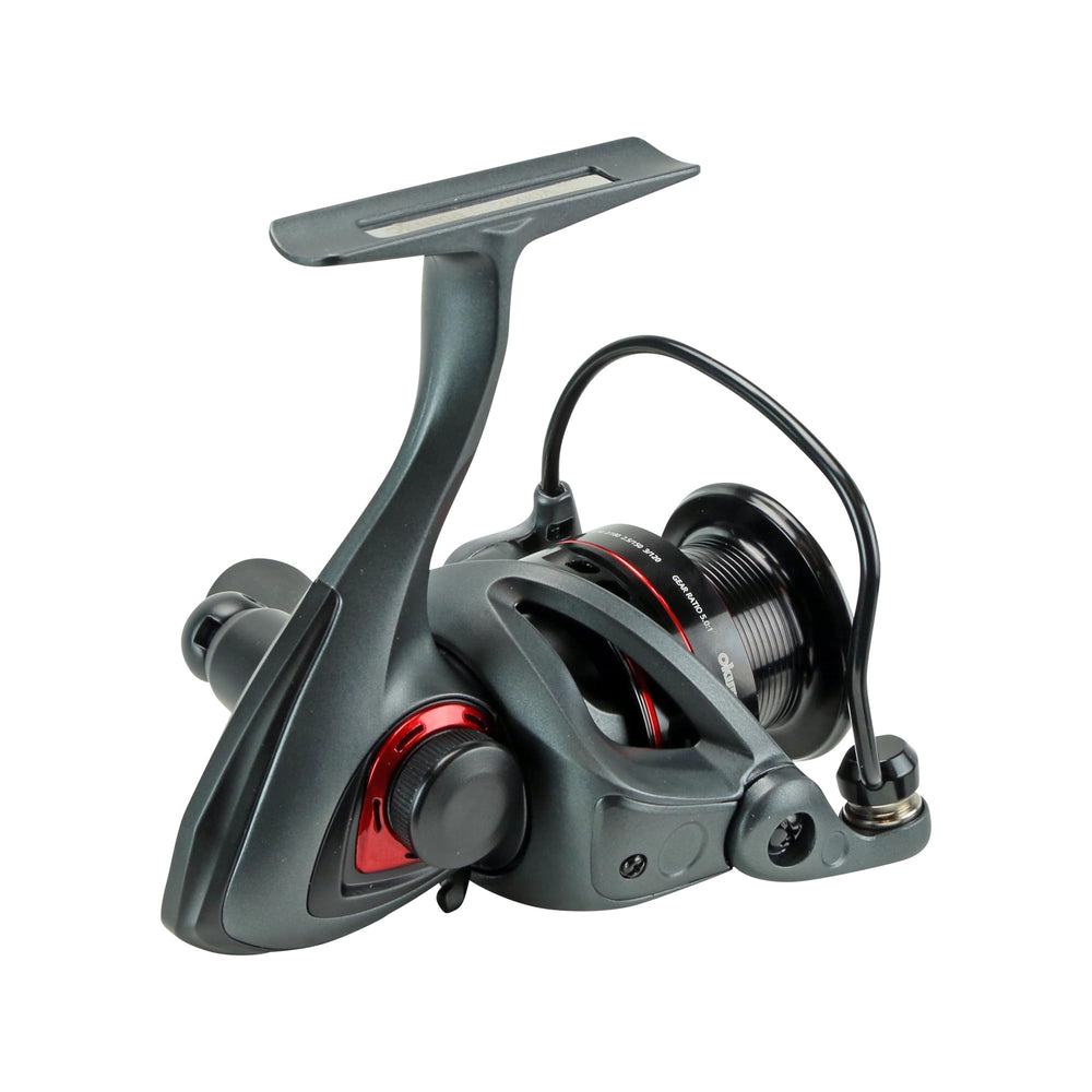 Okuma Ceymar A Series side view showing corrosion-resistant frame and gears