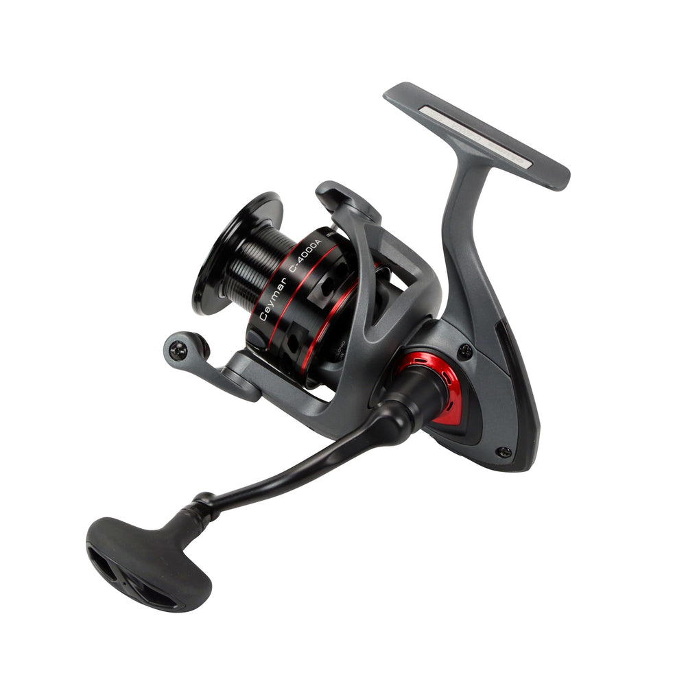 Okuma Ceymar A reel with Flite shaft system for smoother casting