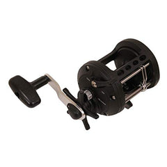 OKUMA CLX-450La reel in action demonstrates smooth retrieve for trolling.