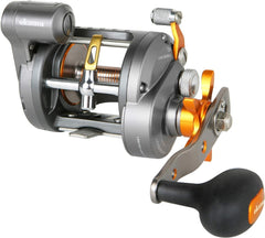 Okuma CW-203D drag system close-up reveals smooth Carbonite drag