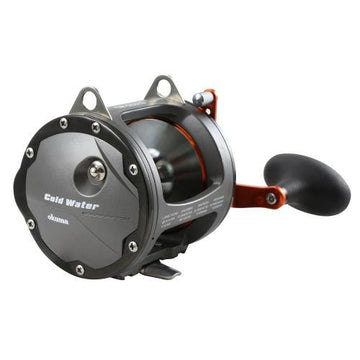 Okuma CW303DS ergonomic handle for comfortable long trolling sessions