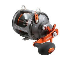 Okuma CW-553LS front view shows fast line pickup and compact build.