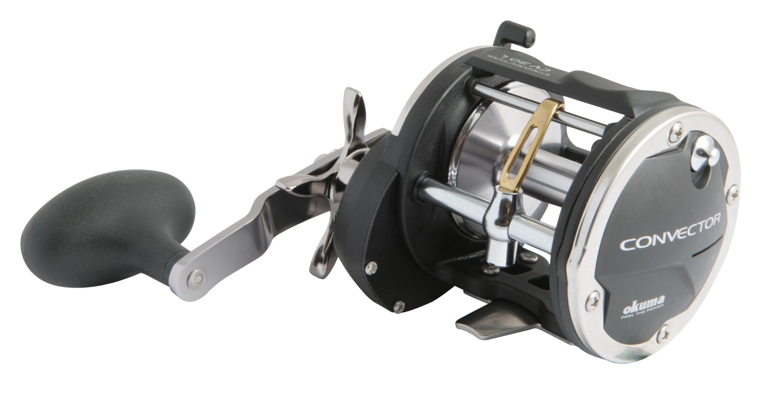 Okuma Convector CV-30L levelwind trolling reel for durable saltwater performance and smooth line retrieval