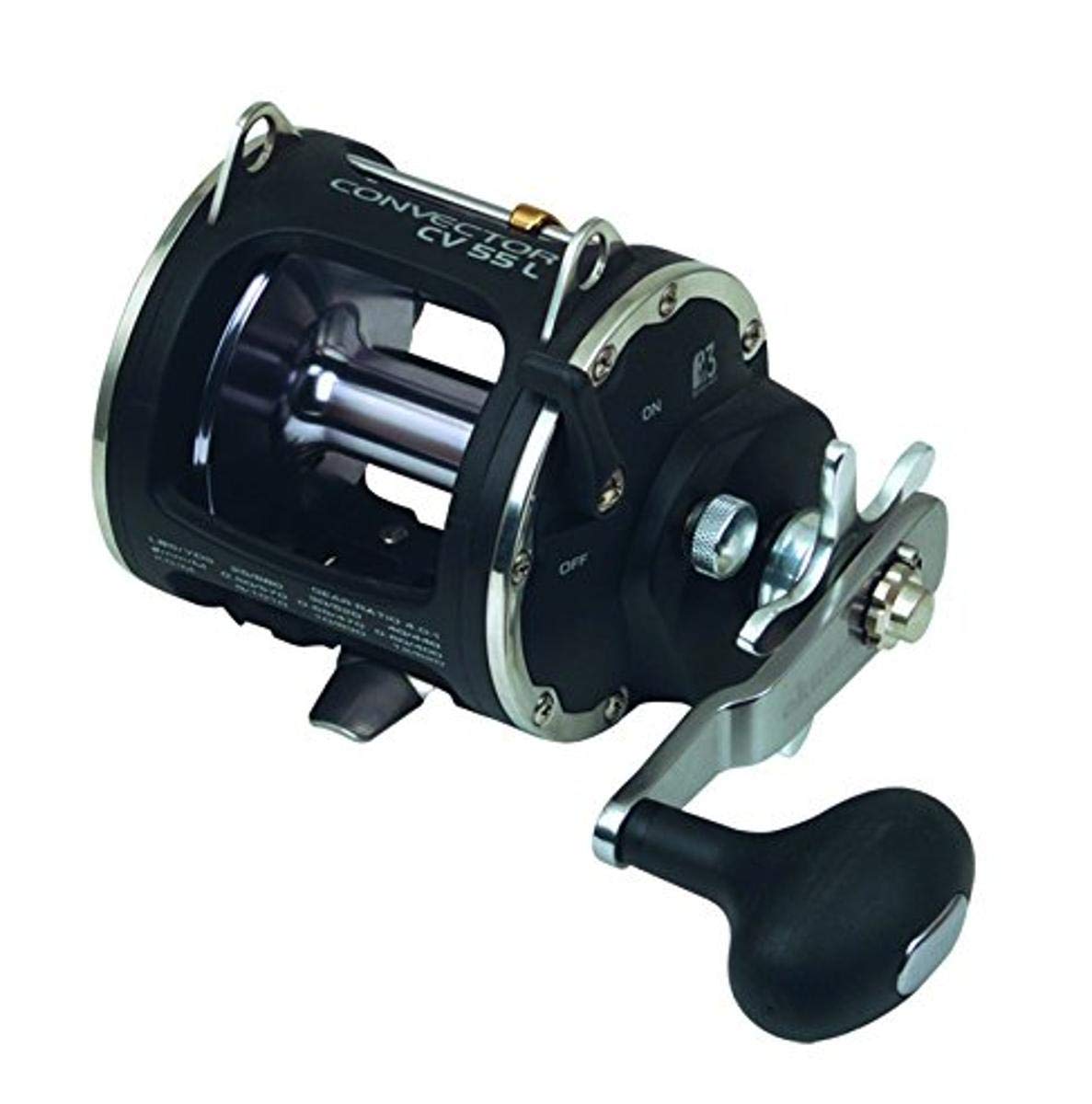 Okuma Convector CV-55L Levelwind Trolling Reel with smooth drag for precise trolling control.