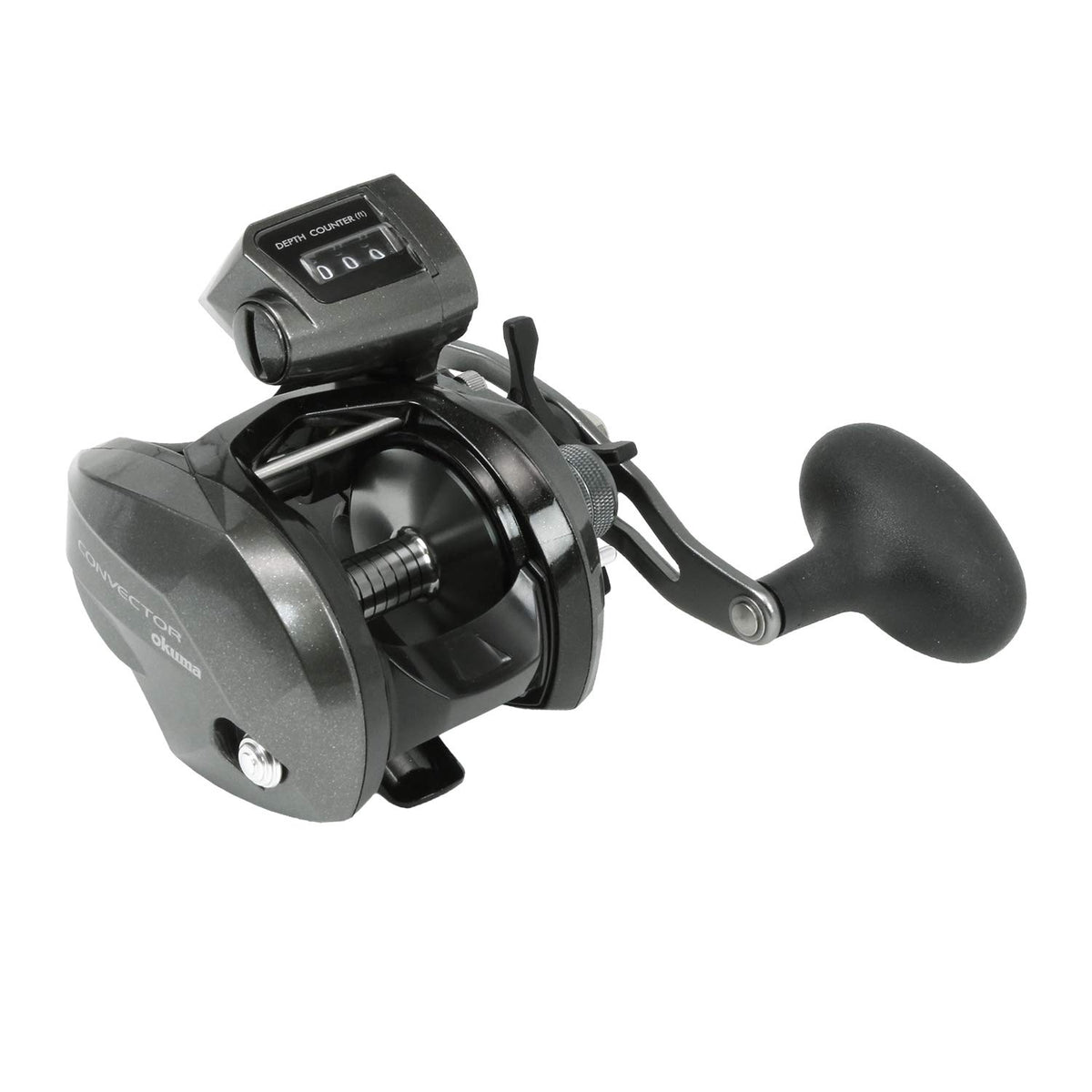 Okuma Convector low-profile reel with 3BB+1RB and spool, smooth retrieval for saltwater fishing