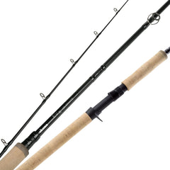 Okuma EVx-C-861XH-Tb muskie rod grip close-up, comfortable handle for all-day casting