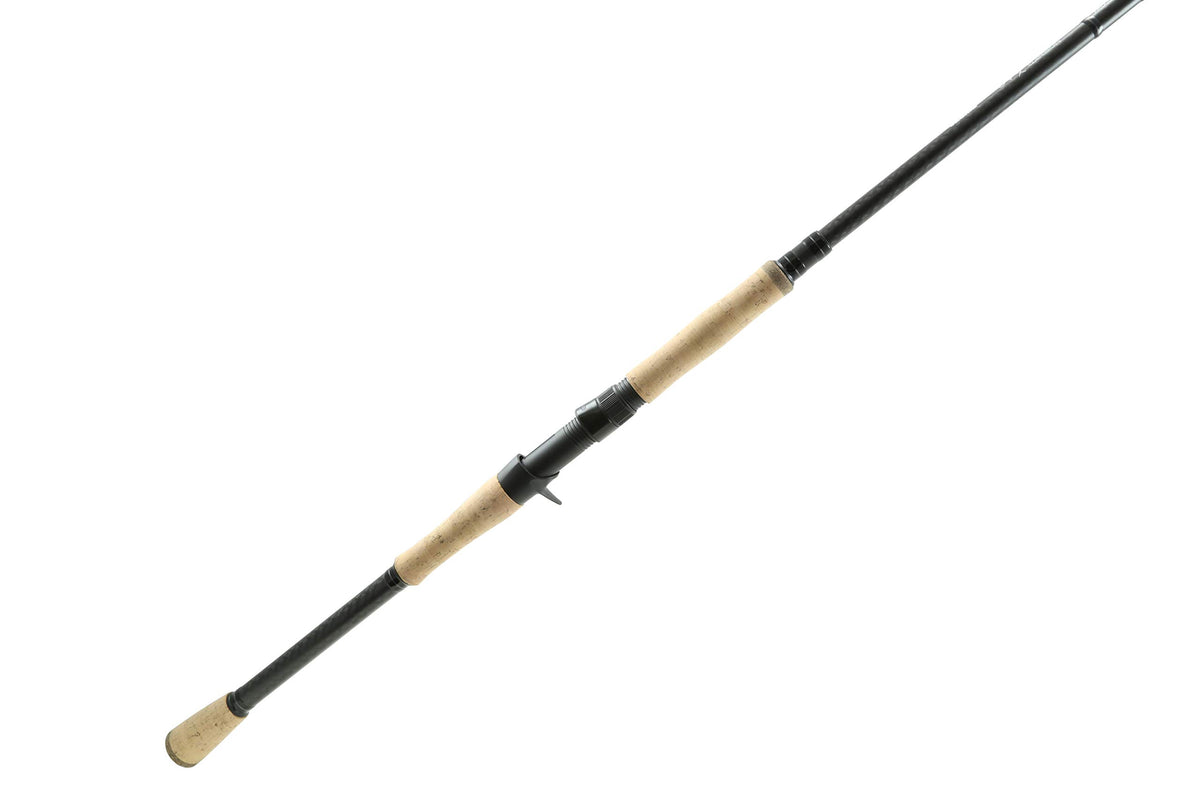 Okuma EVX telescopic musky rod, reinforced tip, ideal for big lure casting and storage efficiency