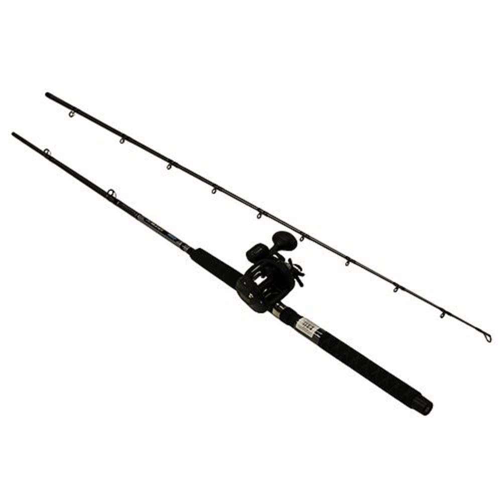 Okuma CPDR-862M-30DXT Great Lakes trolling combo with 8'6" rod, ideal for lake trolling.