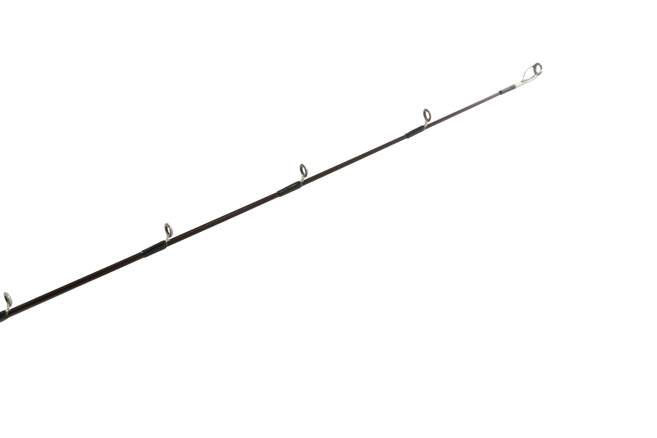 OKUMA Merlot rod on a boat for versatile saltwater use.