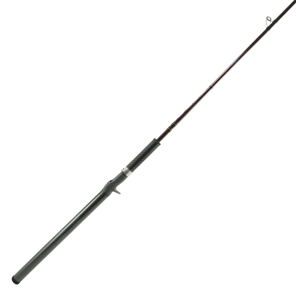 OKUMA Guide Select Merlot rod Fuji reel seat detail for durability.